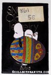 Snoopy sleeping on Easter Egg Pin