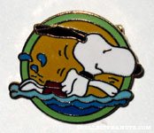 Snoopy swimmer Pin