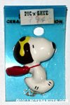 Snoopy Flying Ace Ceramic Pin