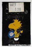 Woodstock with tennis racket Pin