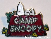 Beaglescout Snoopy & Woodstock on tent'Knott's Camp Snoopy' Pin