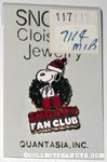 Snoopy in Christmas Wreath 'Snoopy Fan Club' Pin
