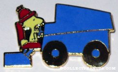 Woodstock driving Zamboni Pin