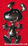 Snoopy dancing pin