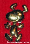Snoopy dancing pin