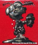 Baseball Charlie Brown pin
