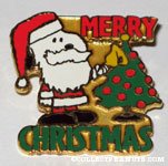 Santa Snoopy 'Merry Christmas' Pin