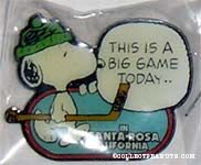 Snoopy with Hockey Stick