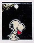 Snoopy holding Heart
