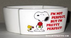 Snoopy wearing badge Planter