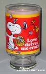 Snoopy with Flower Basket Vase