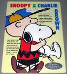 Charlie Brown carrying Snoopy Plastic Card