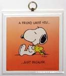 Peanuts & Snoopy Plaques