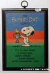 The Super Dad Award Plaque