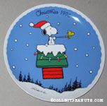 Christmas 1990 Plate