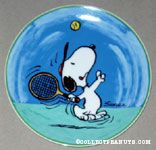 Snoopy Playing Tennis
