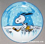 Snoopy & Woodstock Playing Hockey
