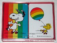 Snoopy Roller skating Double Deck Playing Cards