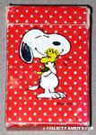 Snoopy hugging Woodstock Mini Playing Cards