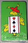 Woodstocks behind playing card Playing Cards