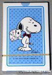 Snoopy holding hand of cards Playing Cards