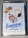 Snoopy & Woodstock with flower bouquets Playing Cards