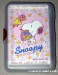 Snoopy & Woodstock with flower bouquets Playing Cards