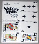 Snoopy Magic Cut-Out Playing Cards