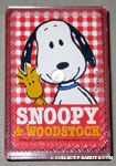 Snoopy & Woodstock leaning Mini Playing Cards