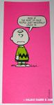 Charlie Brown 'Mine is the sort of face people just naturally laugh in' Postcard