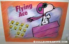 Snoopy Flying Ace and Woodstocks Poster