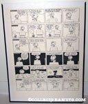 Snoopy Astronaut Dailies Comic Strip Poster