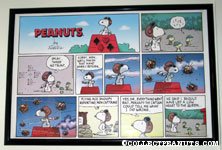 Peanuts & Snoopy Framable Comic Strips