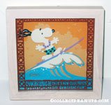 Snoopy Surfing 'Cowabunga' laser art Print