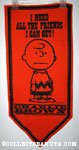 Charlie Brown 'I need all the friends I can get' Pennant