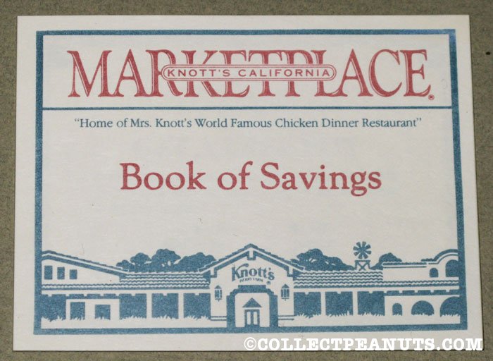 Knott's Berry Farm Book of Savings 