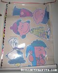 'Peanuts Gang Window Display Clings
