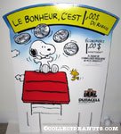 'Snoopy & Woodstock with doghouse Duracell Display