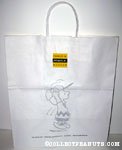 Charlie Brown jumping Schulz Museum Shopping Bag
