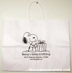 Snoopy with Gift Box Snoopy's Gallery and Gift Shop Shopping Bag