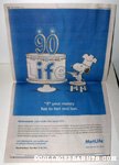Snoopy decorating Cake 'IF' Newspaper Ad