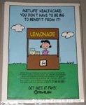 Lucy Lemonade Stand Metlife Magazine Ad