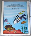 Snoopy Scuba Diver Metlife Magazine Ad