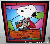 Snoopy Knight Metlife Poster