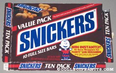 Snickers Candy Bars 10 Pack Box