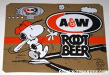 Peanuts & Snoopy A&W Root Beer