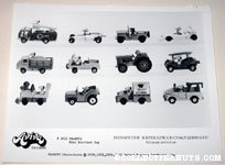 Peanuts Mini Die-cast Toy Cars Aviva Product Sheet