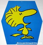 Woodstock cardboard hanging sign