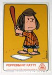 Peppermint Patty Dolly Madison Baseball Card