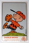 Charlie Brown Dolly Madison Baseball Card